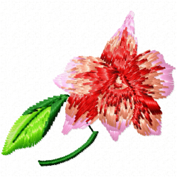 Flowers And Tree Embroidery Design 7 Flowers And Tree Embroidery Design 7